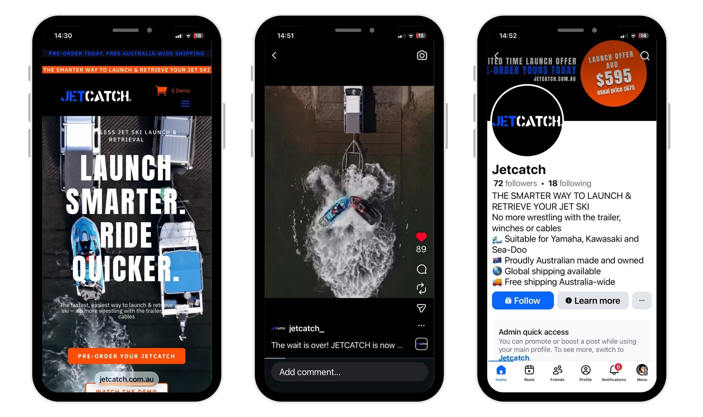JETCATCH Case Study - mobile view